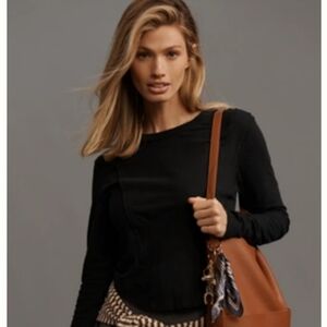NWT Pilcro Seamed Top